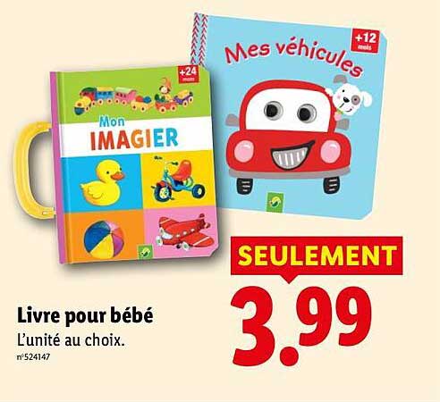 Livre pour bébé