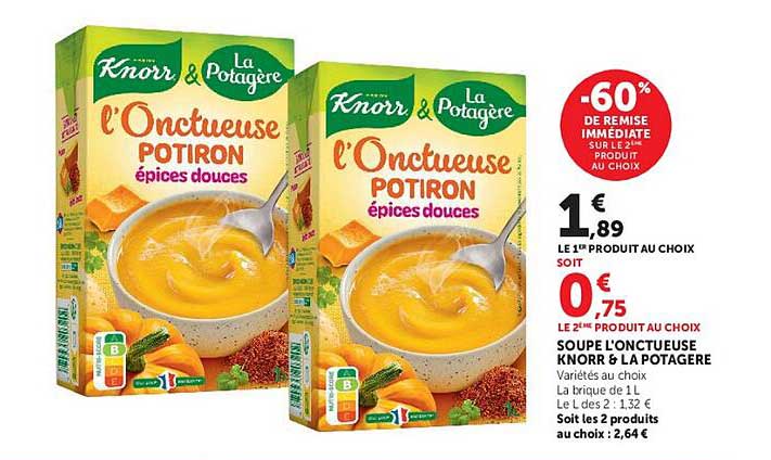 l'Onctueuse POTIRON épices douces