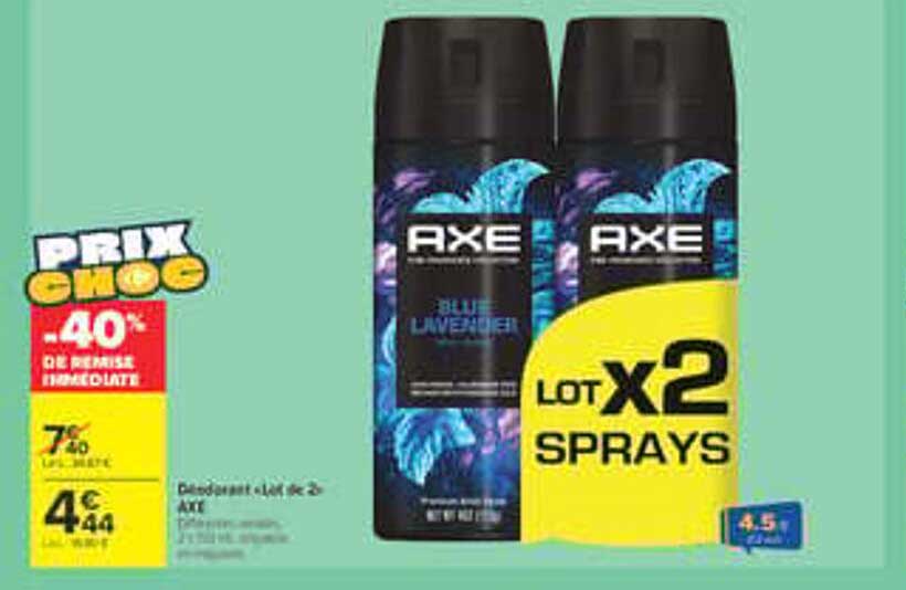 LOT X2 SPRAYS