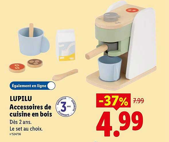 LUPILU Accessoires de cuisine en bois