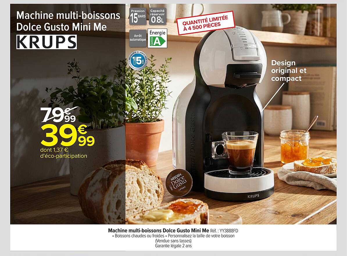 Machine multi-boissons Dolce Gusto Mini Me