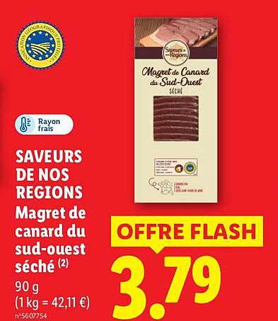 Magret de canard du sud-ouest séché