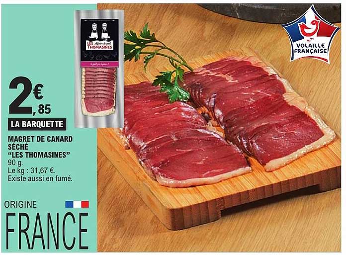 MAGRET DE CANARD SÉCHÉ “LES THOMASINES”