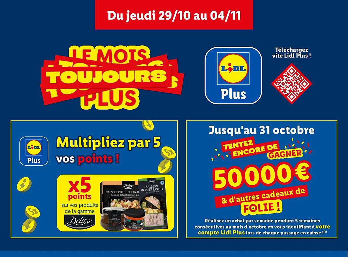 Multipliez par 5 vos points !