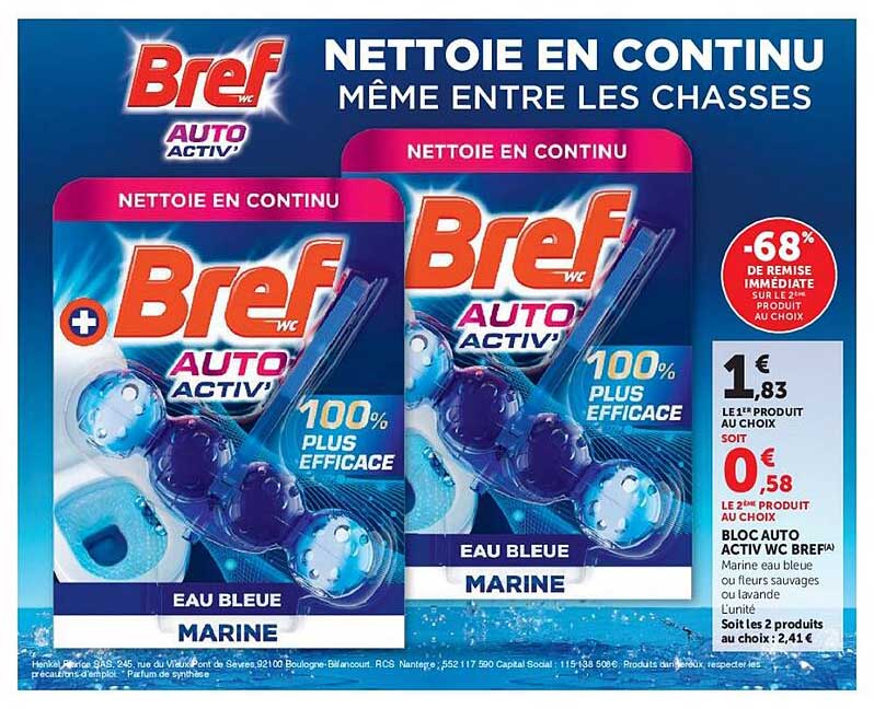 NETTOIE EN CONTINU MÊME ENTRE LES CHASSES