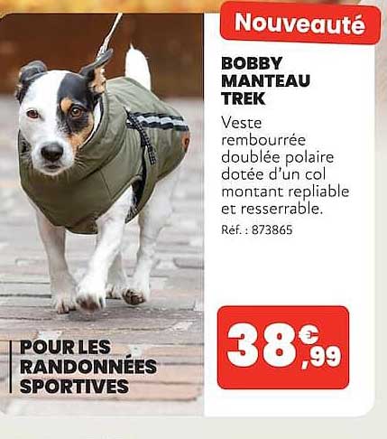 Nouveauté BOBBY MANTEAU TREK