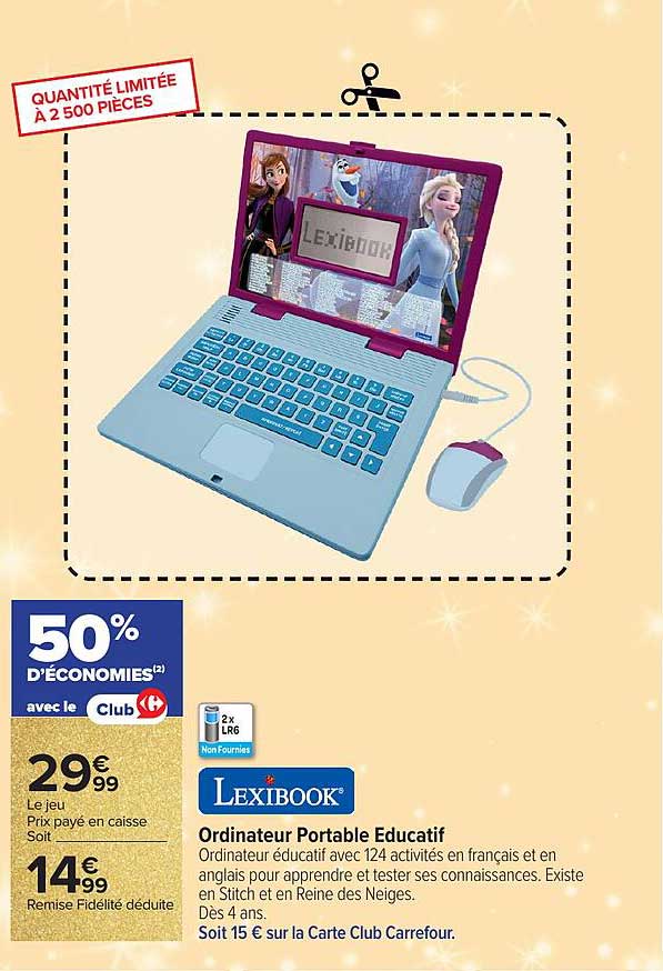 Ordinateur Portable Educatif