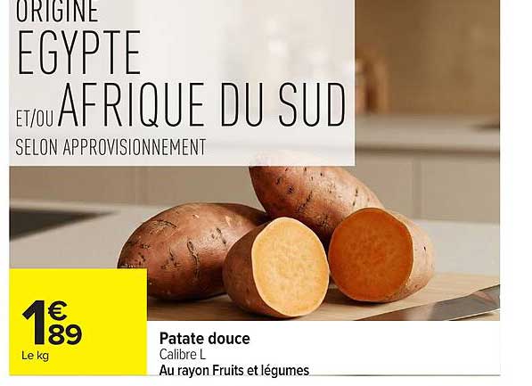 Patate douce