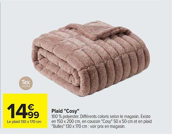 Plaid "Cosy"