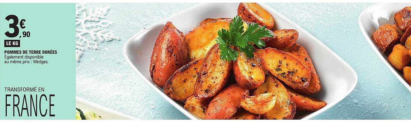 POMMES DE TERRE DORÉES