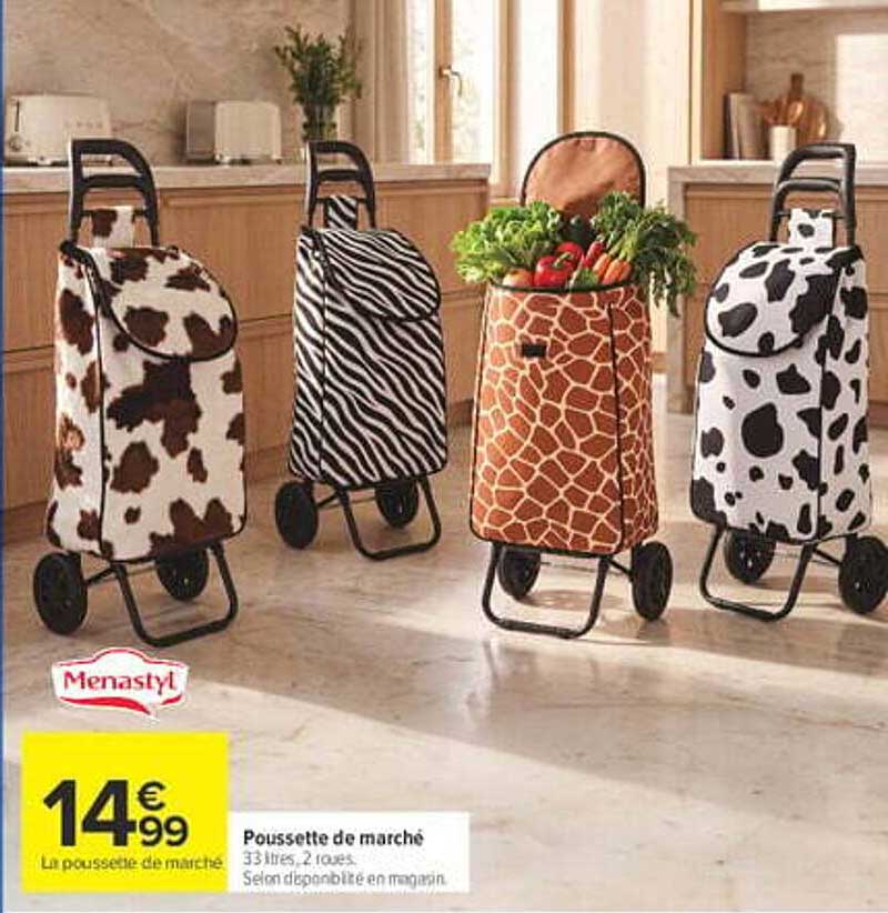Poussette de marché