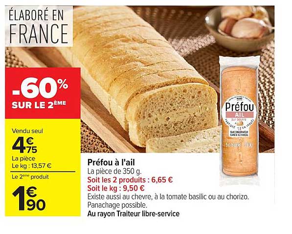 Préfou à l’ail