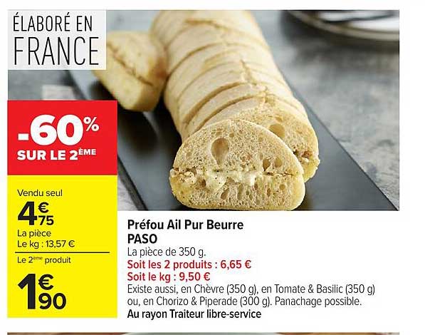 Préfou Ail Pur Beurre PASO