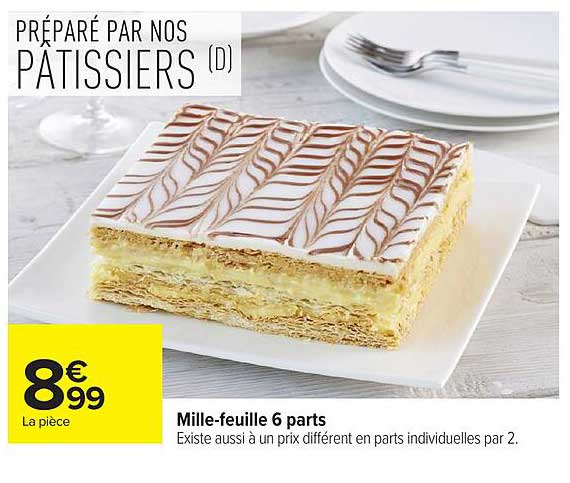 PRÉPARÉ PAR NOS PÂTISSIERS (D)