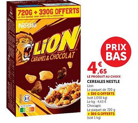 PRIX BAS