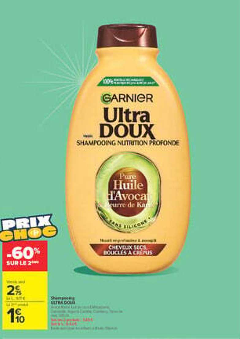 PRIX CHOC -60% SUR LE 2ÈME
