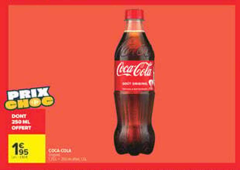 PRIX CHOC DONT 250 ML OFFERT