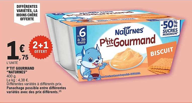 P'TIT GOURMAND "NATURNES"