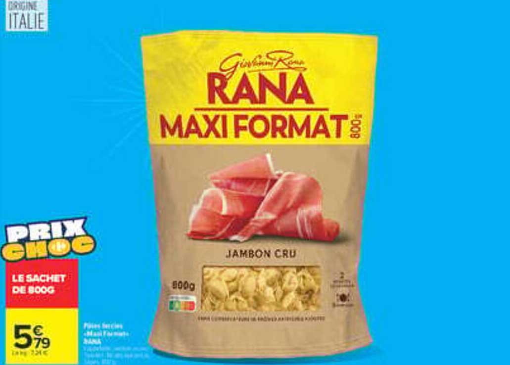RANA MAXI FORMAT JAMBON CRU