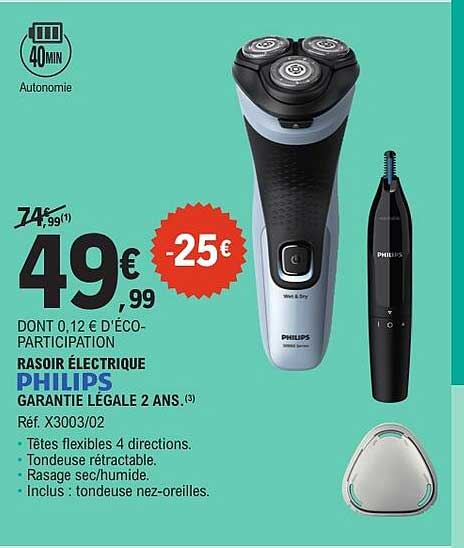 RASOIR ÉLECTRIQUE PHILIPS