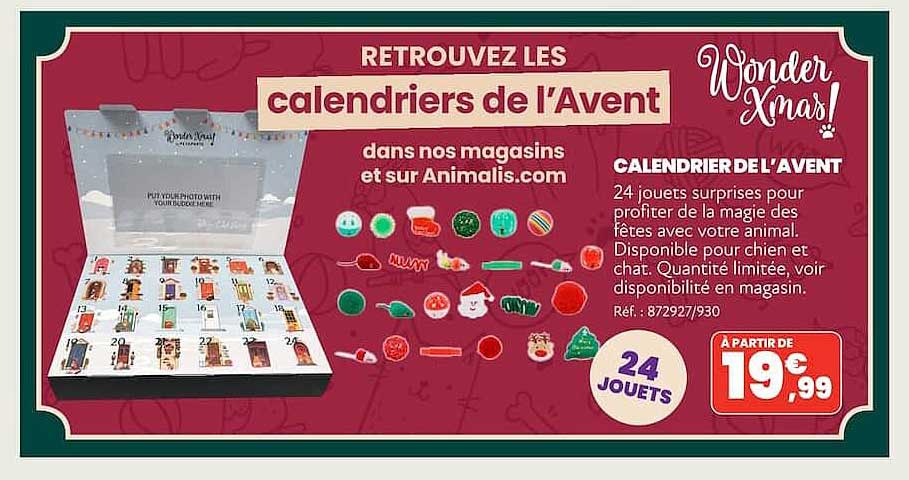RETROUVEZ LES calendriers de l'Avent