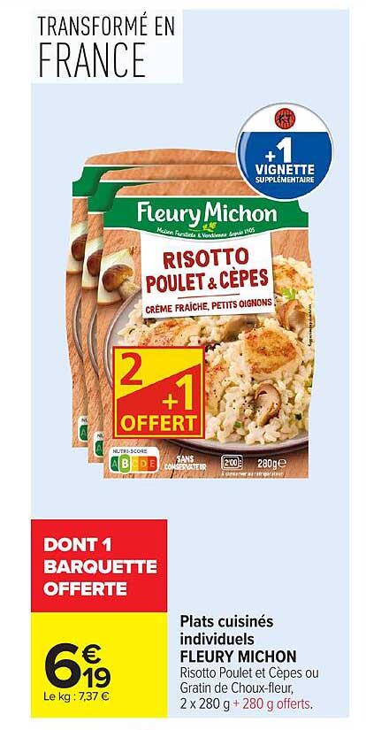 Risotto Poulet & Cèpes