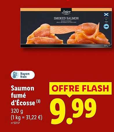Saumon fumé d'Écosse