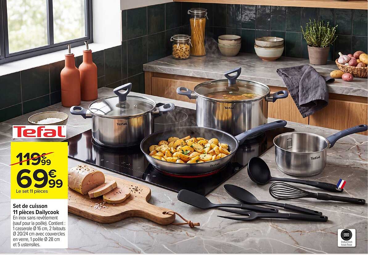 Set de cuisson 11 pièces Dailycook