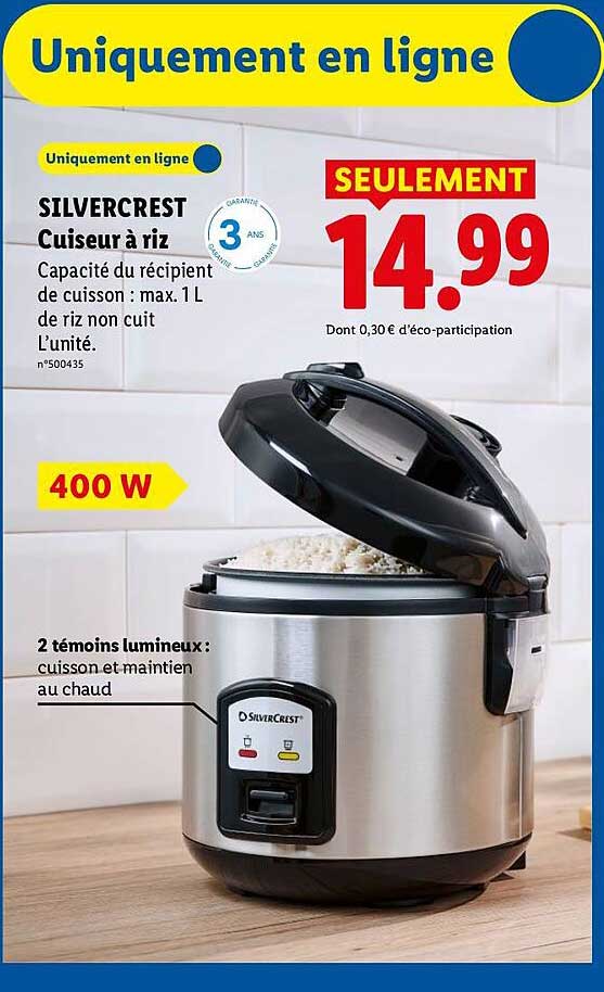 SILVERCREST Cuiser à riz