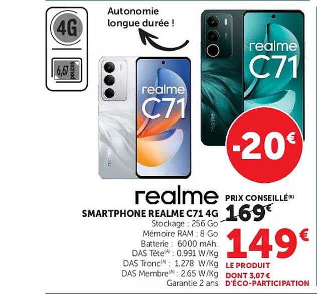 SMARTPHONE REALME C71 4G