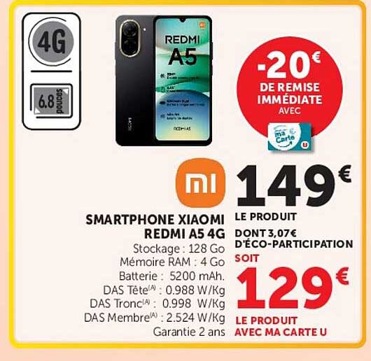SMARTPHONE XIAOMI REDMI A5 4G