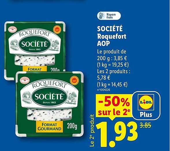 SOCIÉTÉ Roquefort AOP
