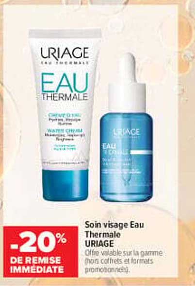 Soin visage Eau Thermale URIAGE