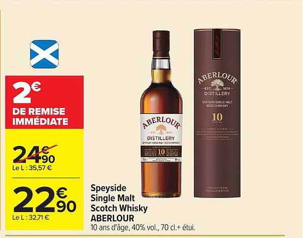 Speyside Single Malt Scotch Whisky ABERLOUR