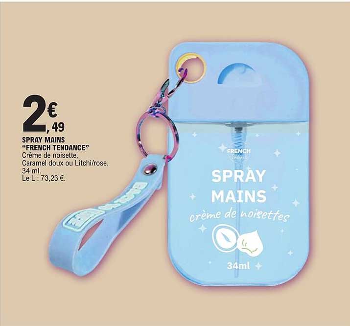 SPRAY MAINS "FRENCH TENDANCE"