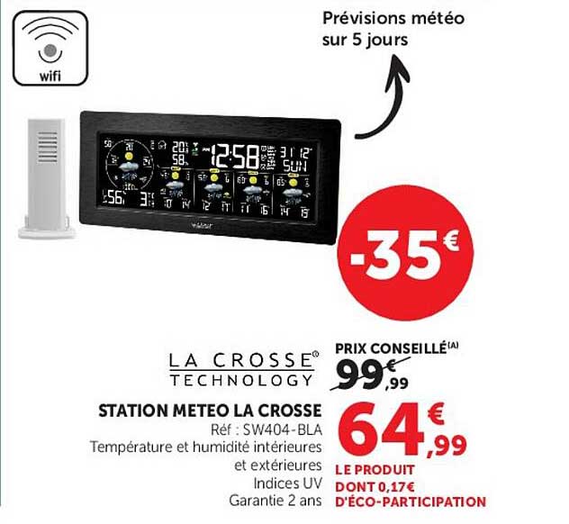 STATION METEO LA CROSSE