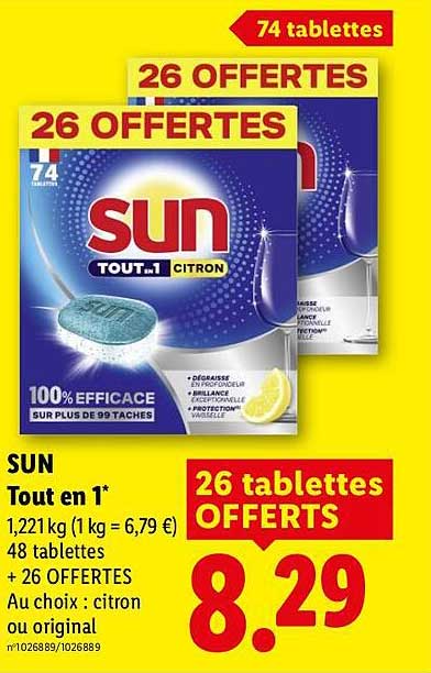 SUN Tout en 1*