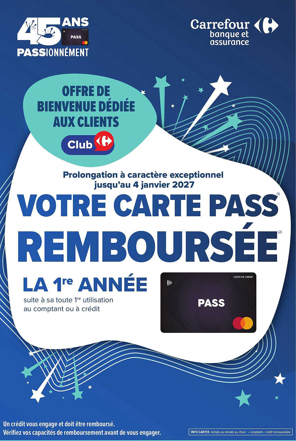 VOTRE CARTE PASS REMBOURSÉE LA 1re ANNÉE