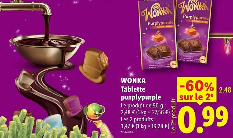 WONKA Tablette purplypurple