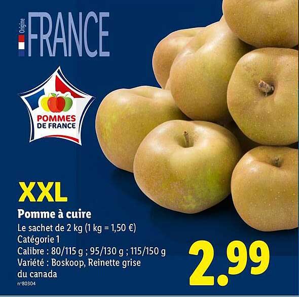 XXL Pomme à cuire