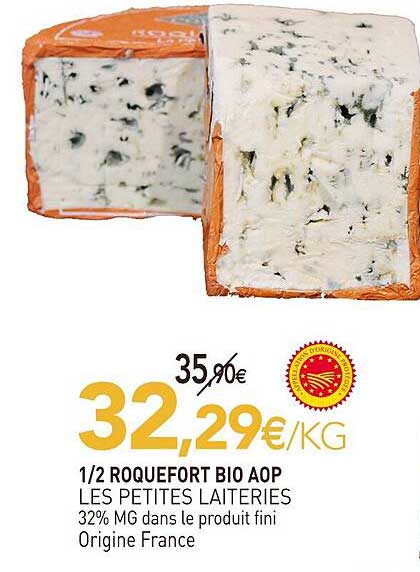 1/2 ROQUEFORT BIO AOP