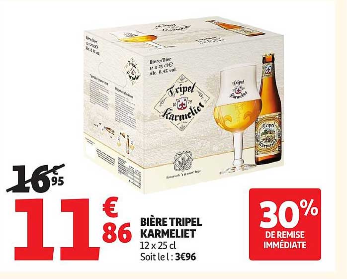 BIÈRE TRIPEL KARMELIET