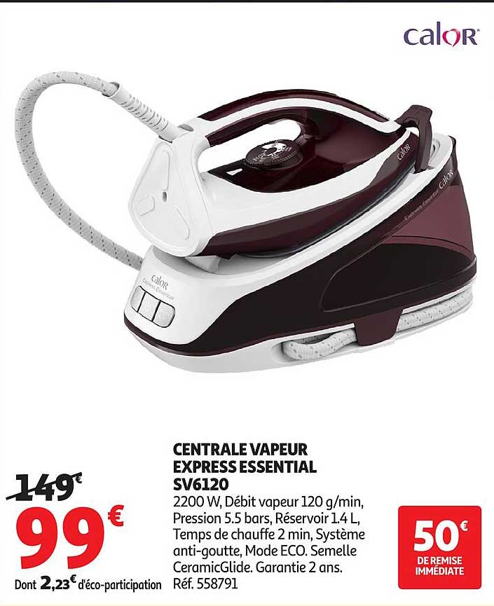 CENTRALE VAPEUR EXPRESS ESSENTIAL SV6120