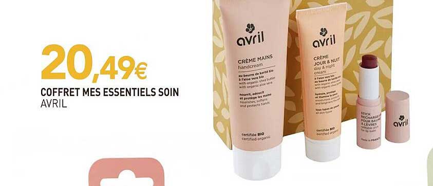 COFFRET MES ESSENTIELS SOIN AVRIL