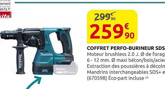 COFFRET PERFO-BURINEUR SDS