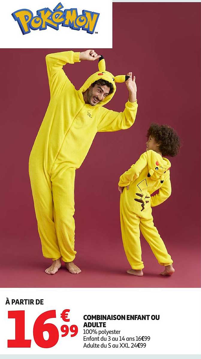 COMBINAISON ENFANT OU ADULTE