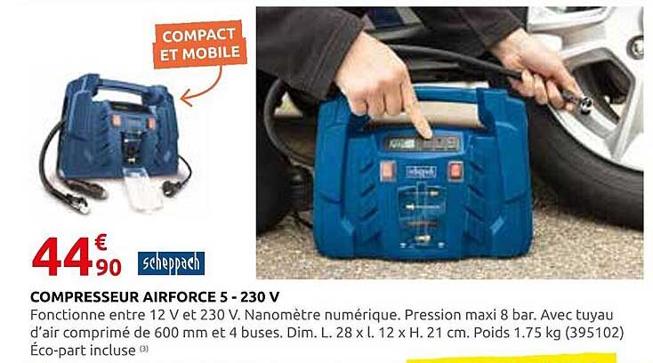 COMPRESSEUR AIRFORCE 5 - 230 V