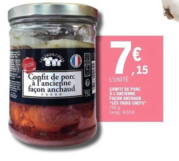 Confit de porc à l’ancienne façon anchoid