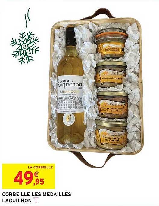 CORBEILLE LES MÉDAILLÉS LAGUILHON