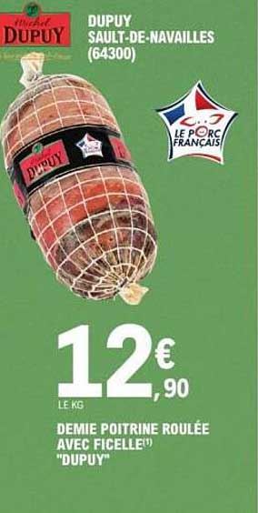 DEMIE POITRINE ROULEÉE AVEC FICELLE ! "DUPUY"